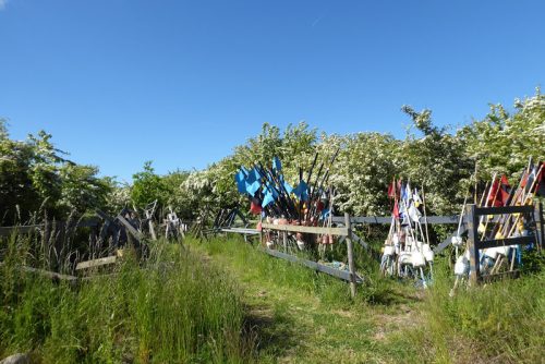 Gård til bukke og fiskegrej