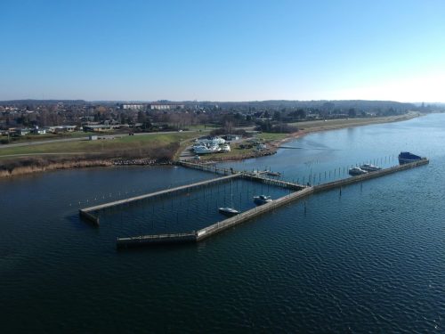 Luftfoto over Lergraven 2019